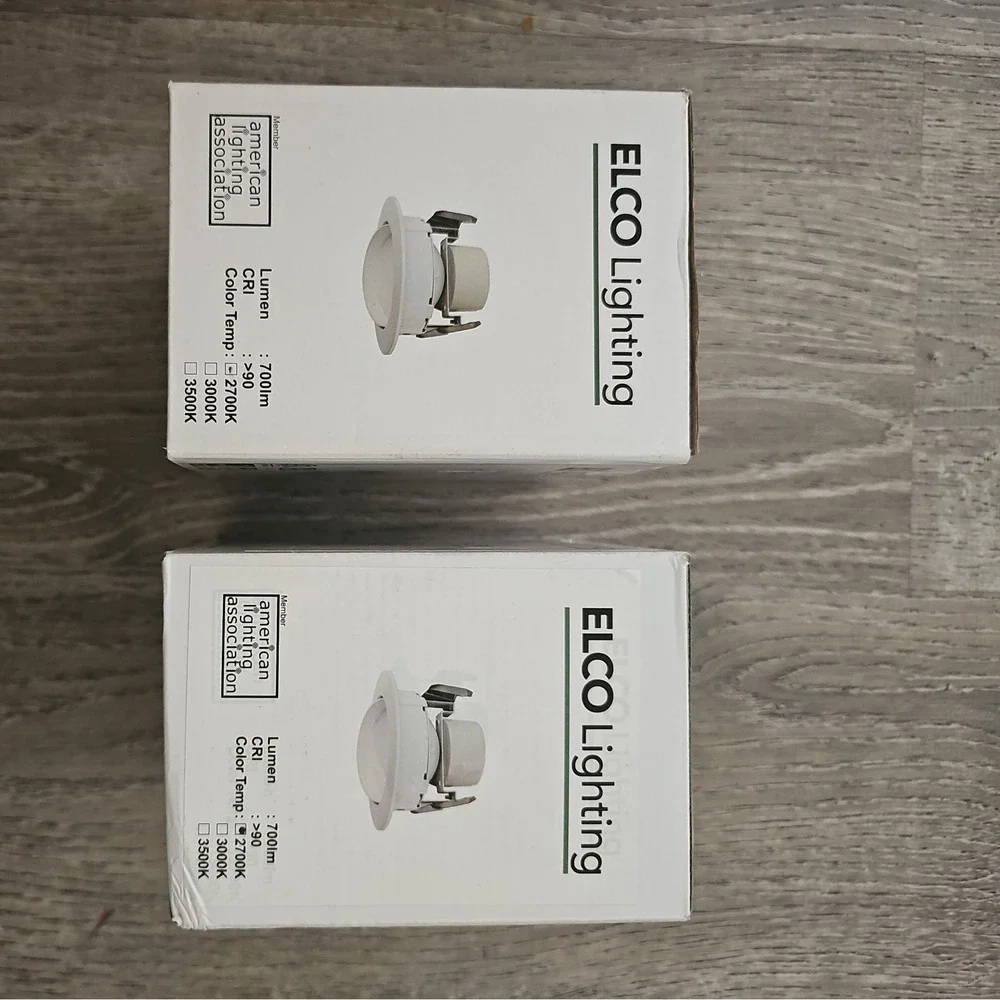 Elco‎ LED Adjustable Baffle Trim EL41427W